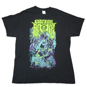 Doctor Smoke Band T-Shirt M Black Graphic Print Dark Monsters Metal‎ Rock Goth